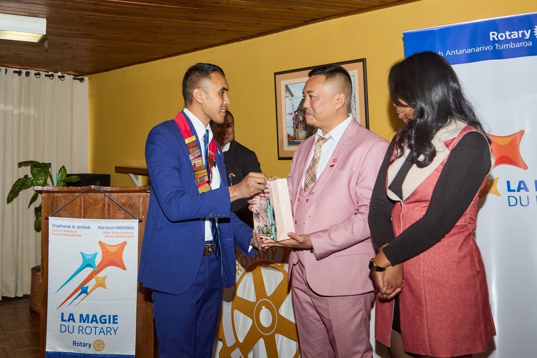 Passation de collier présidentiel