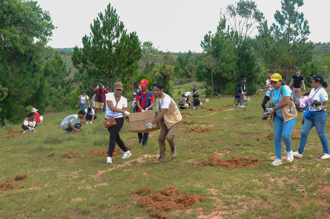 Agir pour la planète : 500 arbres plantés