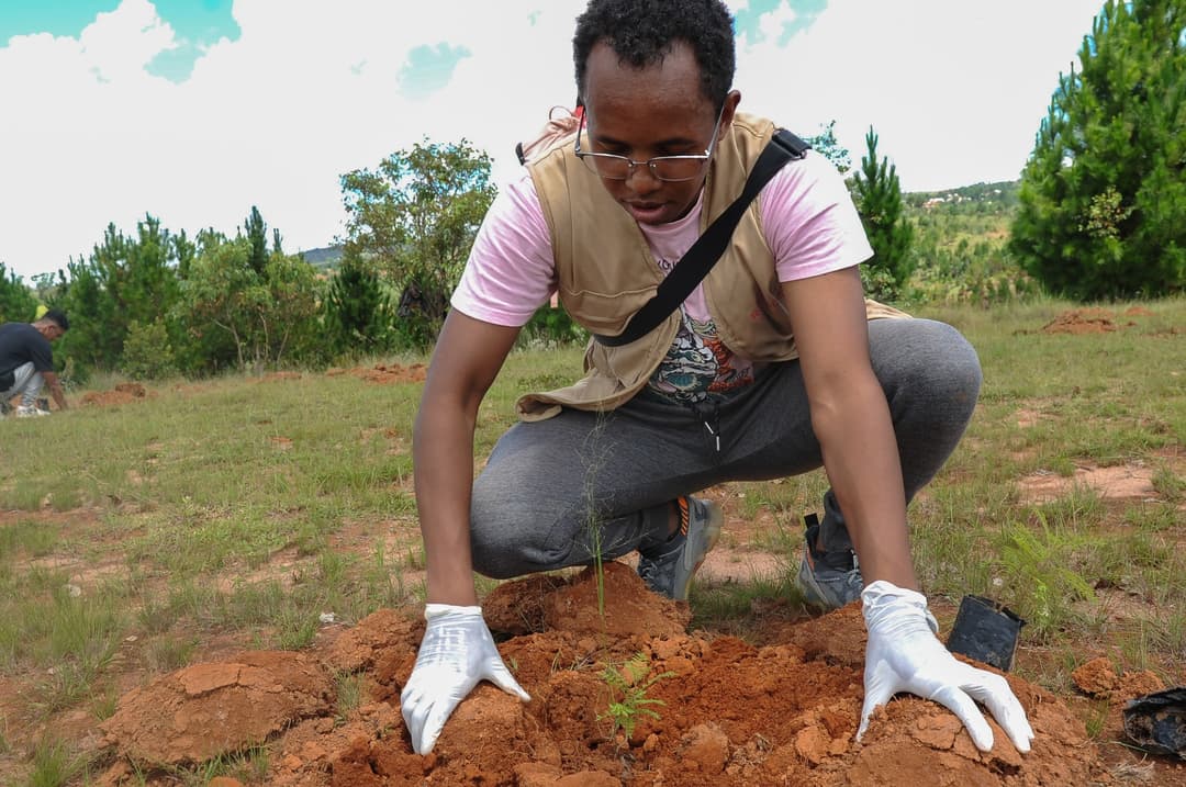 Agir pour la planète : 500 arbres plantés